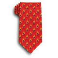 Flaming Chili Pepper Novelty Tie